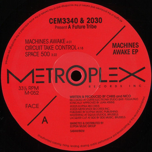 CEM3340 & 2030 Present A Future Tribe – Machines Awake EP