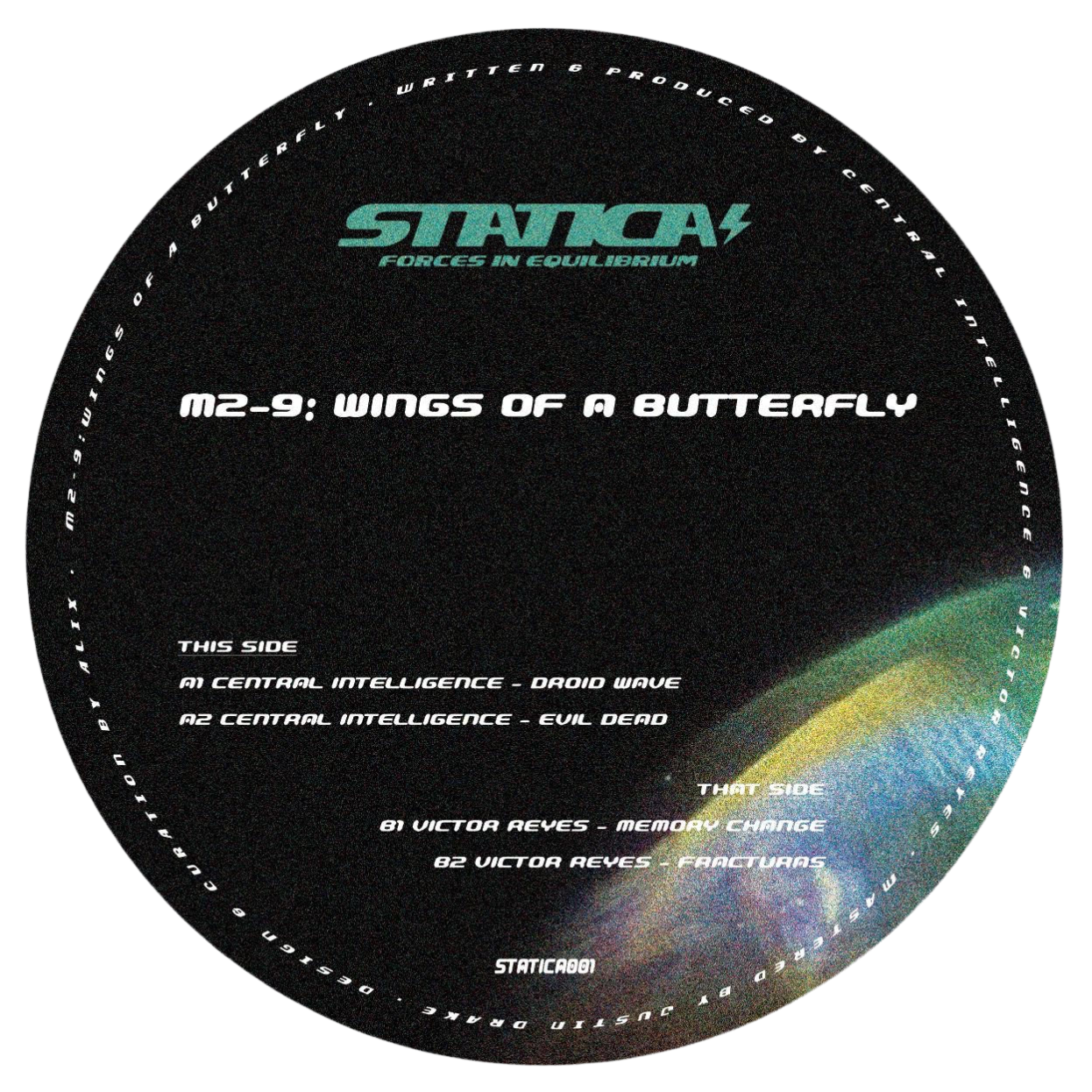 Central Intelligence & Victor Reyes - M2-9: Wings Of A Butterfly ( PRE - ORDER )