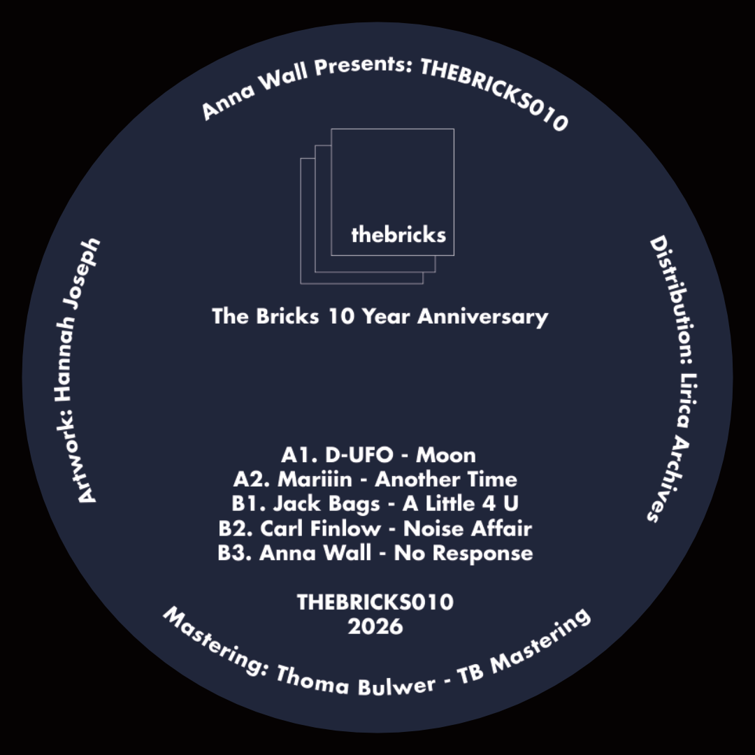 D-UFO, Mariiin, Jack Bags, Carl Finlow, Anna Wall - The Bricks 10 VA