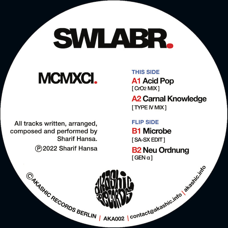 MCMXCI - SWLABR EP