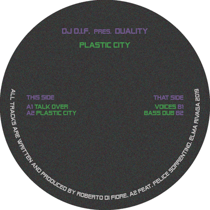 DJ D.I.F - Presents Duality - Plastic City EP