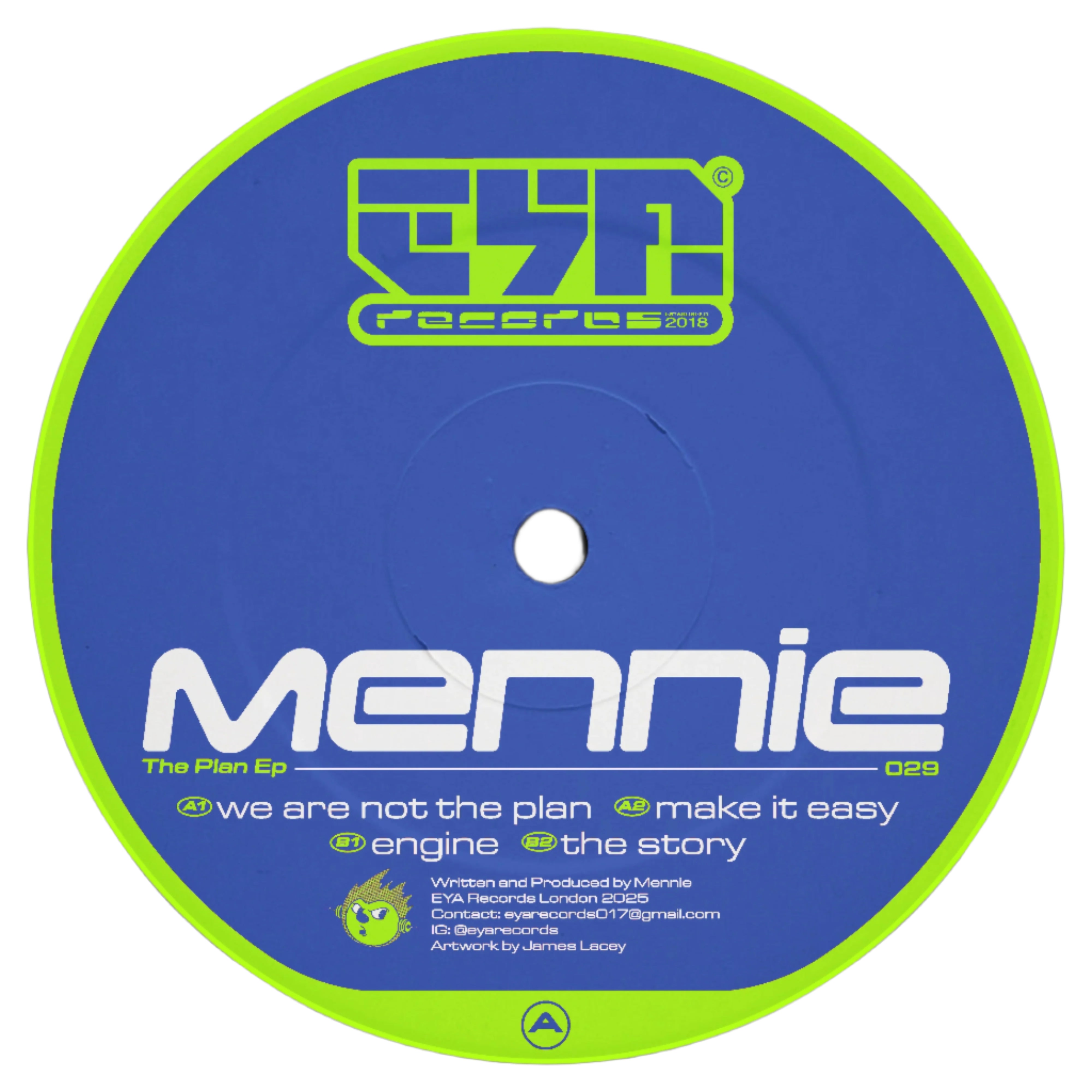 Mennie - The Plan Ep ( PRE - SALE )