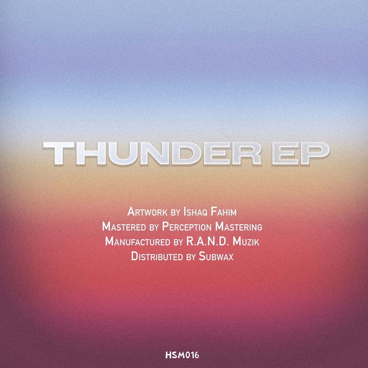 Holo - Thunder EP