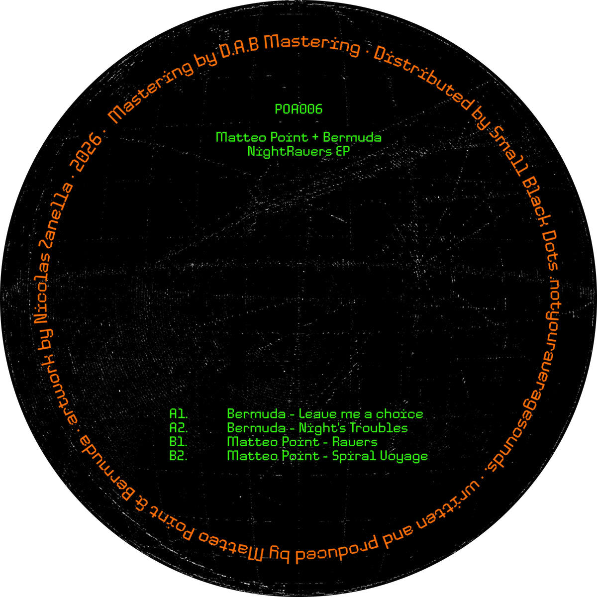 Matteo Point & Bermuda - Night Ravers EP