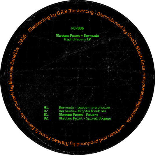 Matteo Point & Bermuda - Night Ravers EP