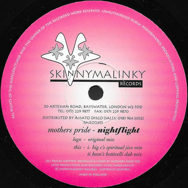 Mothers Pride – Nightflight