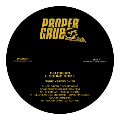 Delorean & Sound Dome - Sonic Xpression EP