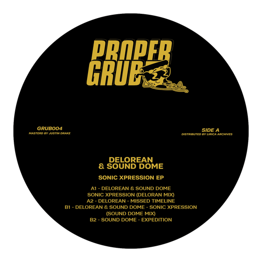 Delorean & Sound Dome - Sonic Xpression EP