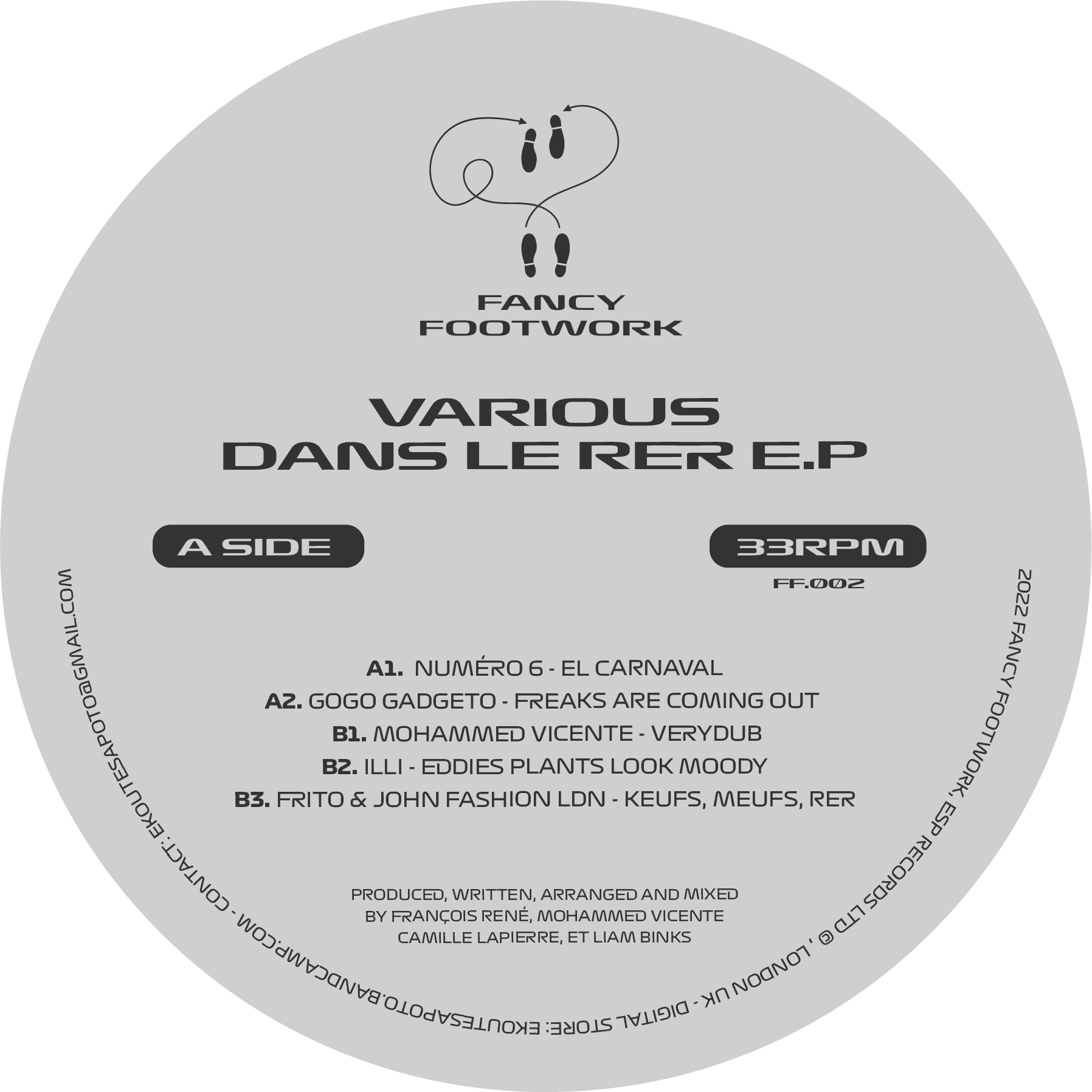 Various - Dans Le Rer EP