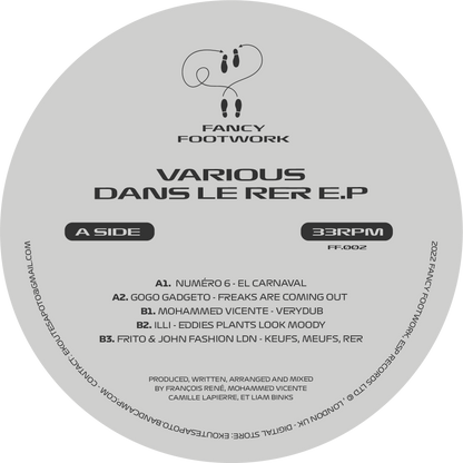 Various - Dans Le Rer EP ( PRE - ORDER )