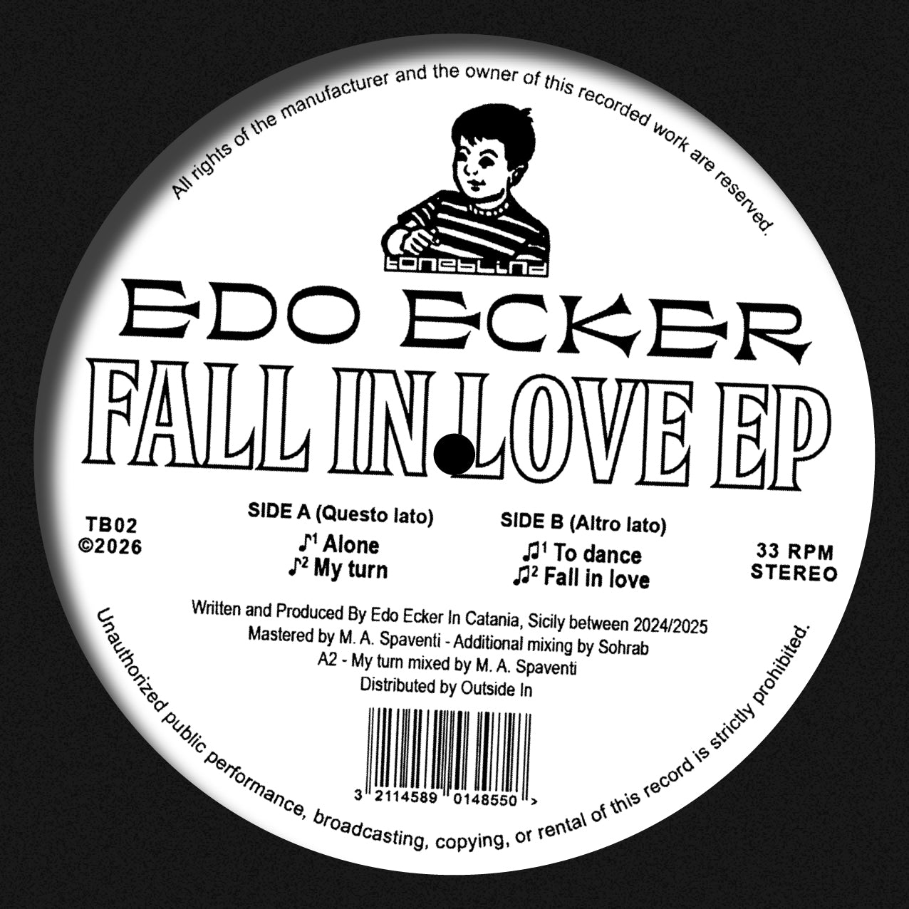 Edo Ecker - Fall In Love E.P 
