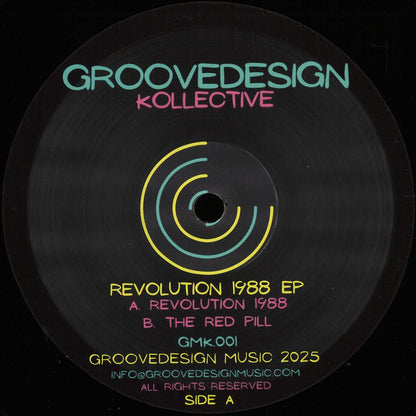 Groovedesign Kollective - Revolution 1988 EP