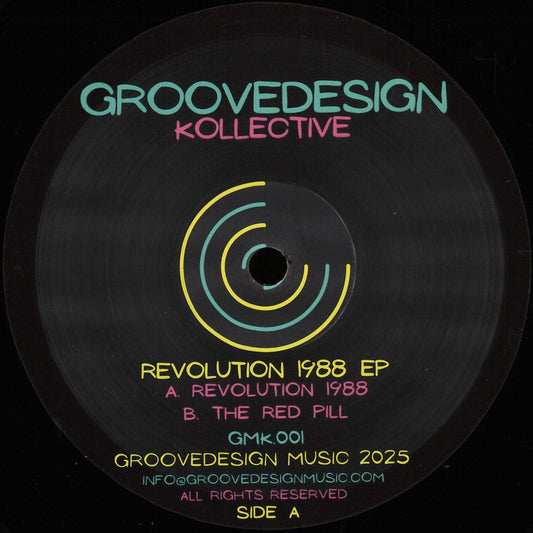 Groovedesign Kollective - Revolution 1988 EP
