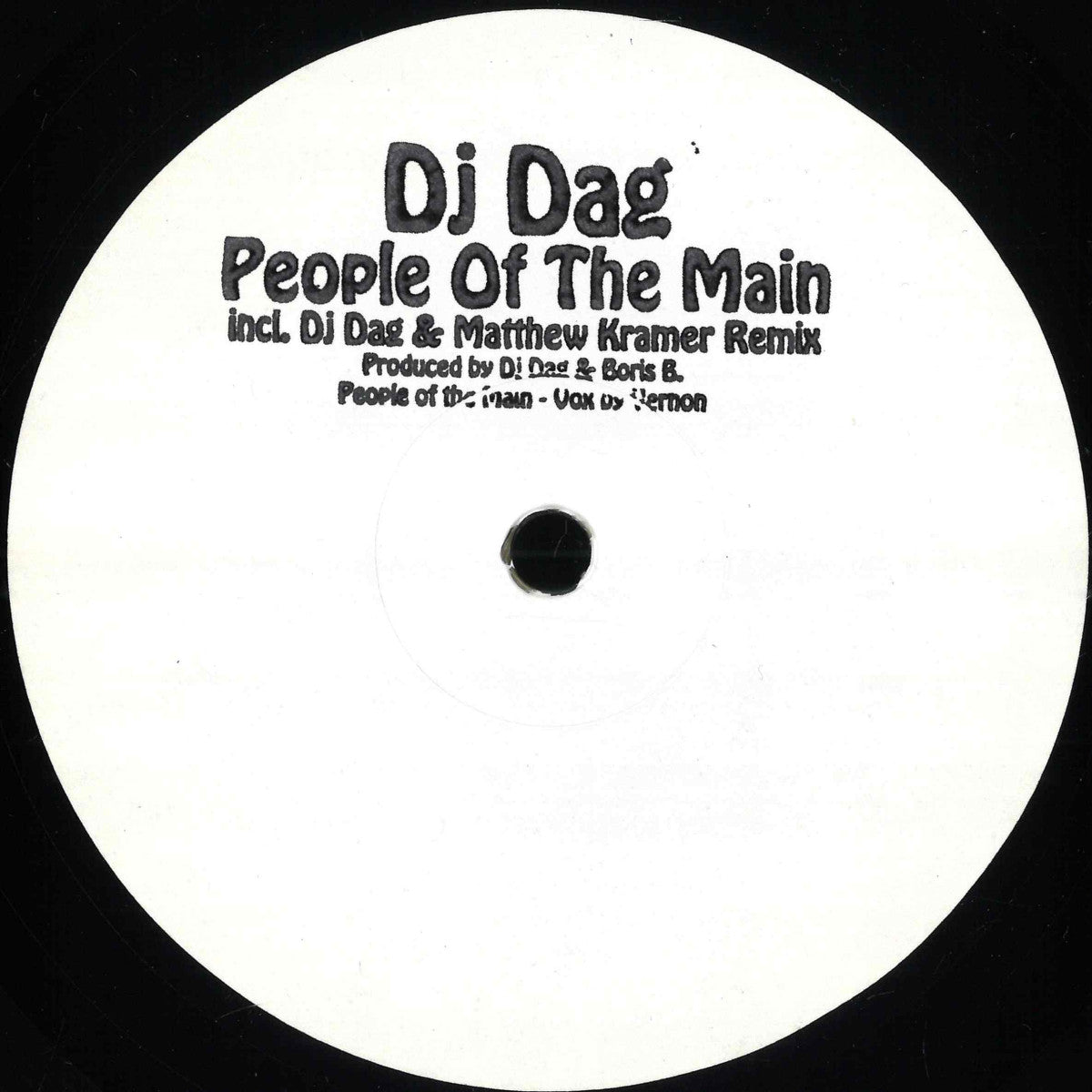 Dj Dag - People Of The Main ( PRE-ORDER )